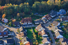 Vue d'oiseau de Anneau Sud à Rülzheim dans le département Rhénanie-Palatinat, Allemagne