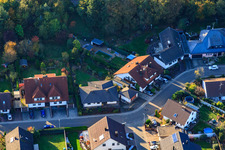 Anneau Sud à Rülzheim dans le département Rhénanie-Palatinat, Allemagne du point de vue du drone