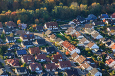 Vue aérienne de Anneau Sud à Rülzheim dans le département Rhénanie-Palatinat, Allemagne