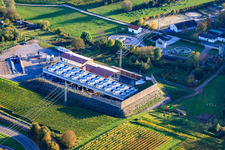 Vue aérienne de Énergie géothermique à Insheim dans le département Rhénanie-Palatinat, Allemagne