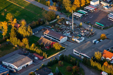 Vue oblique de Quartier Herxheim in Herxheim bei Landau dans le département Rhénanie-Palatinat, Allemagne