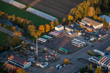 Quartier Herxheim in Herxheim bei Landau dans le département Rhénanie-Palatinat, Allemagne d'en haut