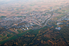 Quartier Herxheim in Herxheim bei Landau dans le département Rhénanie-Palatinat, Allemagne vue d'en haut