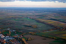 Vue aérienne de Aire de vol à voile à Ebenberg à Landau in der Pfalz dans le département Rhénanie-Palatinat, Allemagne