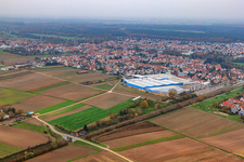 Photographie aérienne de Kardex Remstar à Bellheim dans le département Rhénanie-Palatinat, Allemagne