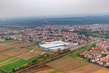 Kardex Remstar à Bellheim dans le département Rhénanie-Palatinat, Allemagne d'en haut