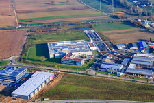DBK David + Baader GmbH à Rülzheim dans le département Rhénanie-Palatinat, Allemagne vue d'en haut