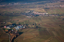 Quartier Ilbesheim in Ilbesheim bei Landau in der Pfalz dans le département Rhénanie-Palatinat, Allemagne vue d'en haut