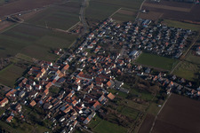 Vue d'oiseau de Quartier Dammheim in Landau in der Pfalz dans le département Rhénanie-Palatinat, Allemagne