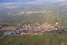 Walsheim dans le département Rhénanie-Palatinat, Allemagne vue d'en haut