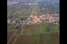 Photographie aérienne de Roschbach dans le département Rhénanie-Palatinat, Allemagne