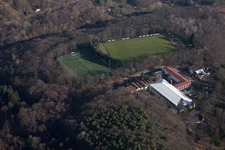 Vue aérienne de École de sport Edenkoben à Weyher in der Pfalz dans le département Rhénanie-Palatinat, Allemagne