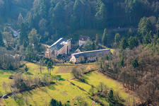 Photographie aérienne de Burrweiler, Buschmühle à Buschmühle dans le département Rhénanie-Palatinat, Allemagne