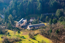 Burrweiler, Buschmühle à Buschmühle dans le département Rhénanie-Palatinat, Allemagne d'en haut