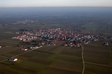 Quartier Nußdorf in Landau in der Pfalz dans le département Rhénanie-Palatinat, Allemagne hors des airs