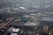 Vue aérienne de Landau Nord, Im Grein à Landau in der Pfalz dans le département Rhénanie-Palatinat, Allemagne