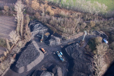 Photographie aérienne de Centrale d'asphalte de Landau à Landau in der Pfalz dans le département Rhénanie-Palatinat, Allemagne