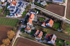 Vue aérienne de À Brünnel à le quartier Offenbach in Offenbach an der Queich dans le département Rhénanie-Palatinat, Allemagne