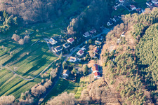 Quartier Blankenborn in Bad Bergzabern dans le département Rhénanie-Palatinat, Allemagne d'un drone
