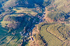 Vue aérienne de Quartier Blankenborn in Bad Bergzabern dans le département Rhénanie-Palatinat, Allemagne