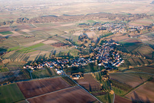 Vue aérienne de Oberhausen dans le département Rhénanie-Palatinat, Allemagne