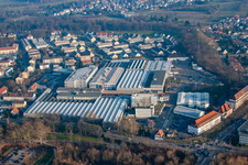 Vue aérienne de Académie Getinge à Rastatt dans le département Bade-Wurtemberg, Allemagne