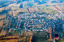 Quartier Völkersbach in Malsch dans le département Bade-Wurtemberg, Allemagne hors des airs