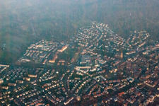 Ettlingen dans le département Bade-Wurtemberg, Allemagne d'en haut