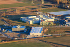 Photographie aérienne de Zone industrielle du Nord à Rülzheim dans le département Rhénanie-Palatinat, Allemagne