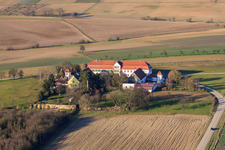 Photographie aérienne de Haftelhof à Schweighofen dans le département Rhénanie-Palatinat, Allemagne
