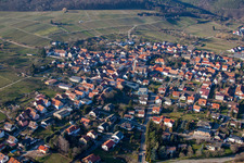 Quartier Schweigen in Schweigen-Rechtenbach dans le département Rhénanie-Palatinat, Allemagne d'un drone