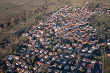 Vue oblique de Quartier Arzheim in Landau in der Pfalz dans le département Rhénanie-Palatinat, Allemagne