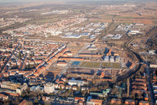 Photographie aérienne de Landau in der Pfalz dans le département Rhénanie-Palatinat, Allemagne