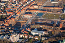 Landau in der Pfalz dans le département Rhénanie-Palatinat, Allemagne d'en haut