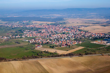 Vue d'oiseau de Surbourg dans le département Bas Rhin, France