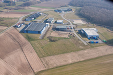 Image drone de Eschbach dans le département Bas Rhin, France