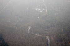 Mertzwiller dans le département Bas Rhin, France vue du ciel