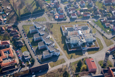 Bischwiller dans le département Bas Rhin, France hors des airs