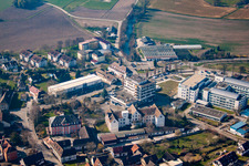 Photographie aérienne de Administration locale Kork à le quartier Kork in Kehl dans le département Bade-Wurtemberg, Allemagne