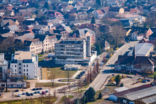 Centre d'épilepsie Kork à le quartier Kork in Kehl dans le département Bade-Wurtemberg, Allemagne d'en haut