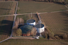 Photographie aérienne de Châteaux d'eau/réservoirs à le quartier Arzheim in Landau in der Pfalz dans le département Rhénanie-Palatinat, Allemagne