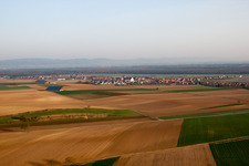 Siegen dans le département Bas Rhin, France d'un drone