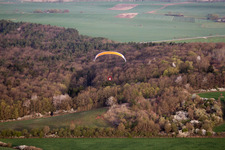 Vue aérienne de Quartier Linden in Straufhain dans le département Thuringe, Allemagne