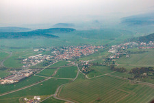 Photographie aérienne de Bad Colberg à Heldburg dans le département Thuringe, Allemagne