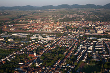 Quartier Queichheim in Landau in der Pfalz dans le département Rhénanie-Palatinat, Allemagne vue d'en haut