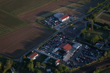 Vue oblique de Zone industrielle du Nord à Landau in der Pfalz dans le département Rhénanie-Palatinat, Allemagne