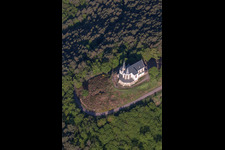 Image drone de Burrweiler dans le département Rhénanie-Palatinat, Allemagne
