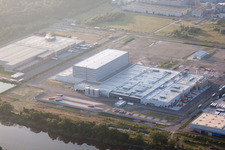 Photographie aérienne de Zone industrielle d'Oberwald, PEG à Wörth am Rhein dans le département Rhénanie-Palatinat, Allemagne