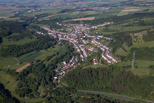 Vue aérienne de Quartier Dalhausen in Beverungen dans le département Rhénanie du Nord-Westphalie, Allemagne