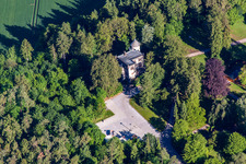 Vue aérienne de Centre de formation du parc industriel métallurgique WBS à Beverungen dans le département Rhénanie du Nord-Westphalie, Allemagne